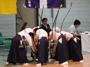 弓道男子 強敵にあと一歩及ばず 団体３位入賞 全関東学生弓道選手権 07月04日 Cspark