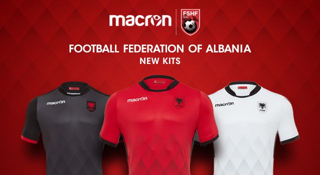 サッカー 伊マクロン社からアルバニア代表の新ユニフォームが発表 スポーツ業界の就職 転職 採用 人材 仕事情報はｓｐｏｒｔｓ ｊｏｂ ｎｅｔｗｏｒｋ