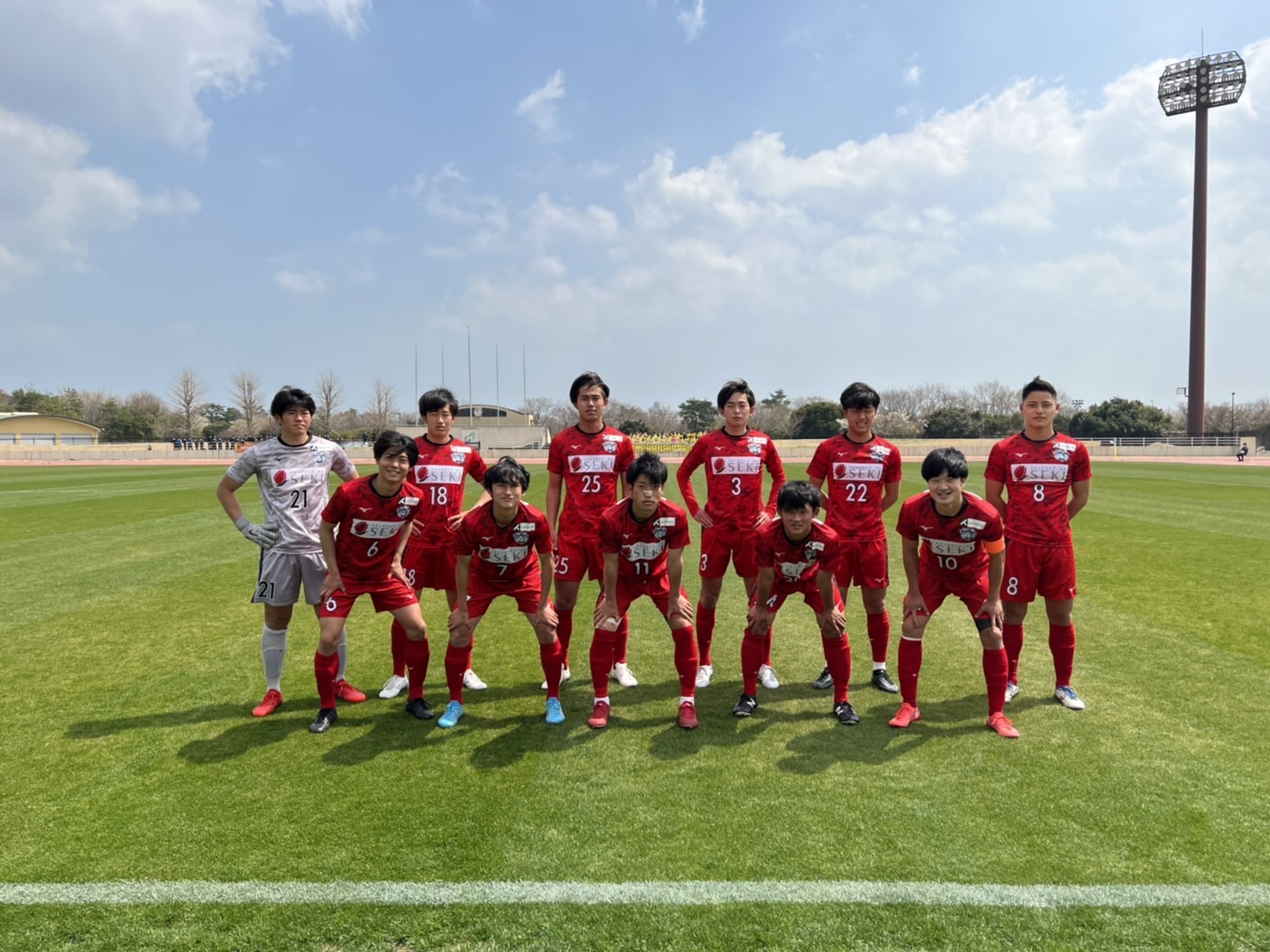 城西大学 サッカー部 ベンチコート - ダウンジャケット