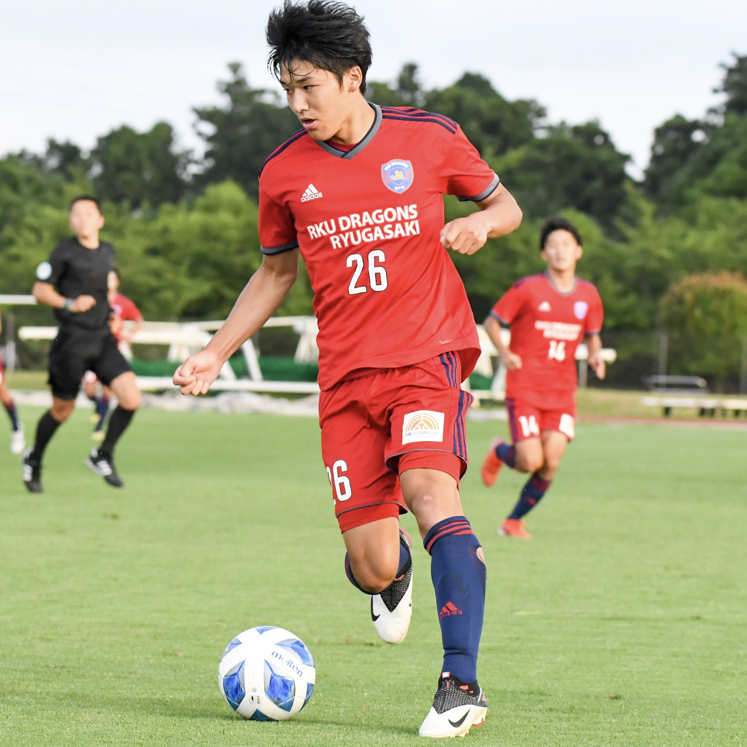 流通経済大学サッカー部 ユニフォーム緑 - フットサル