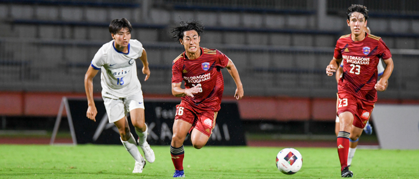 流通経済大学サッカー部 ユニフォーム 流通経大サッカー部が新ユニ披露 DF根本健太「ロゴも変わって