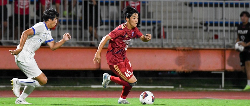 流通経済大学サッカー部 ユニフォーム 流通経大サッカー部が新ユニ披露 DF根本健太「ロゴも変わって